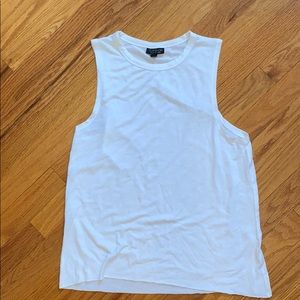 Topshop White Tank
